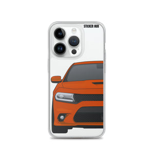 Orange 15-21 Charger - iPhone Case