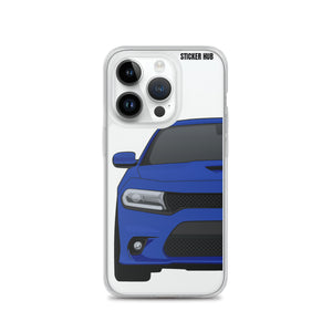 Blue 15-21 Charger - iPhone Case