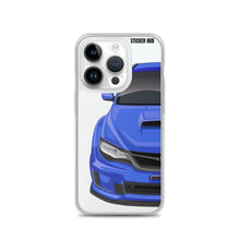 Load image into Gallery viewer, WR Blue 09-14 Subaru WRX STI - iPhone Case