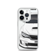 Load image into Gallery viewer, White 09-14 Subaru WRX STI - iPhone Case