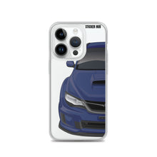 Load image into Gallery viewer, Plasma Blue 09-14 Subaru WRX STI - iPhone Case