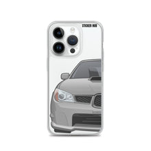 Load image into Gallery viewer, Crystal Grey 06-07 Subaru WRX STI - iPhone Case