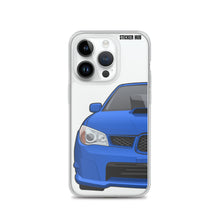 Load image into Gallery viewer, WR Blue 06-07 Subaru WRX STI - iPhone Case