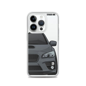 Gray 15-17 Subaru WRX STI - iPhone Case