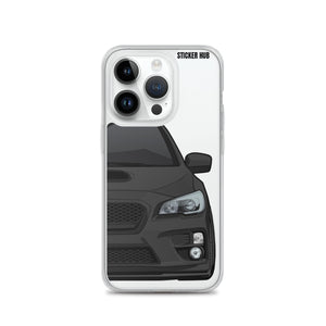 Black 15-17 Subaru WRX STI - iPhone Case