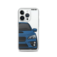 Load image into Gallery viewer, Galaxy Blue 15-17 Subaru WRX STI - iPhone Case