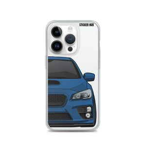 Galaxy Blue 15-17 Subaru WRX STI - iPhone Case