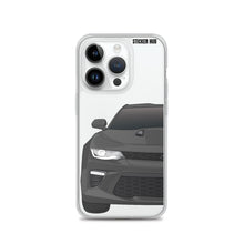 Load image into Gallery viewer, Gray 6th Gen Camaro SS - iPhone Case