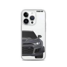 Load image into Gallery viewer, Gray 6th Gen Camaro ZL1 1LE - iPhone Case