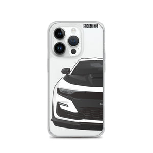 White 19-20 Camaro - 1LE iPhone Case