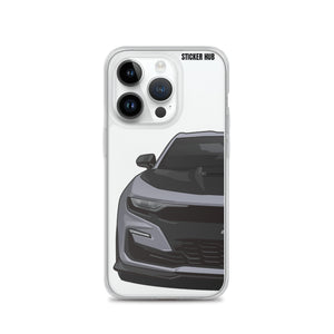 Satin Steel Grey 19-20 Camaro 1LE - iPhone Case