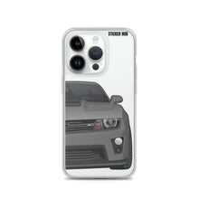 Load image into Gallery viewer, Ashen Grey 5th Gen Camaro ZL1 - iPhone Case