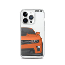 Load image into Gallery viewer, Inferno Orange 5th Gen Camaro ZL1 - iPhone Case