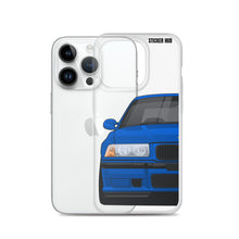 Load image into Gallery viewer, Blue BMW E36 - iPhone Case