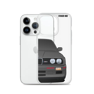 Gray BMW E30 - iPhone Case