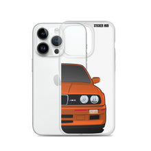 Load image into Gallery viewer, Orange BMW E30 - iPhone Case