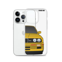 Load image into Gallery viewer, Yellow BMW E30 - iPhone Case