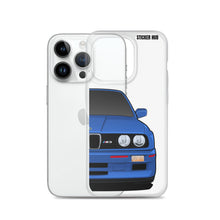 Load image into Gallery viewer, Blue BMW E30 - iPhone Case