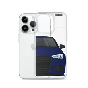 Navarra Blue B9 Audi S3 - iPhone Case