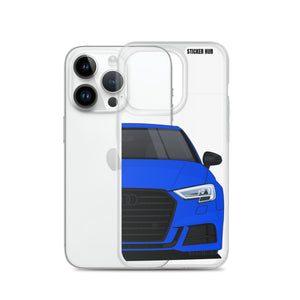 Ara Blue B9 Audi S3 - iPhone Case