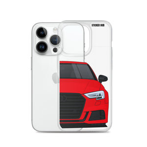 Tango Red B9 Audi S3 - iPhone Case