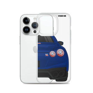 Deep Blue R35 Nissan GTR - iPhone Case