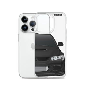 Black Mitsubishi Evo - iPhone Case