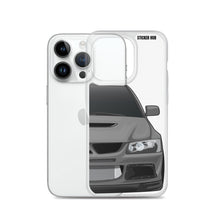 Load image into Gallery viewer, Gray Mitsubishi Evo - iPhone Case