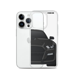 Black 20+ Mustang GT500 - iPhone Case