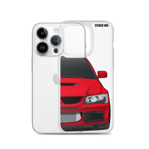 Red Mitsubishi Evo - iPhone Case