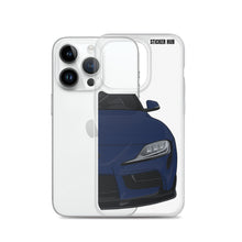 Load image into Gallery viewer, Downshift Blue MKV Toyota Supra - iPhone Case