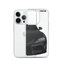 Load image into Gallery viewer, Black MKV Toyota Supra - iPhone Case