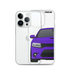 Purple 15-21 Charger - iPhone Case