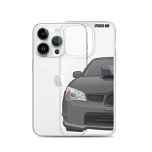 Load image into Gallery viewer, Urban Gray 06-07 Subaru WRX STI - iPhone Case