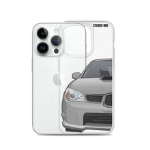 Load image into Gallery viewer, Crystal Grey 06-07 Subaru WRX STI - iPhone Case