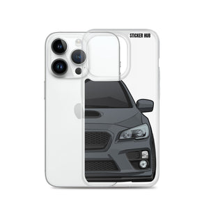 Gray 15-17 Subaru WRX STI - iPhone Case