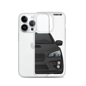 Black 15-17 Subaru WRX STI - iPhone Case