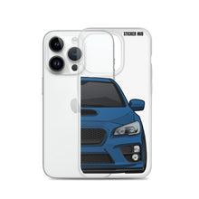 Load image into Gallery viewer, Galaxy Blue 15-17 Subaru WRX STI - iPhone Case