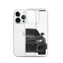 Load image into Gallery viewer, Black 6th Gen Camaro ZL1 1LE - iPhone Case