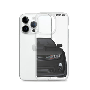 Black 5th Gen Camaro ZL1 - iPhone Case