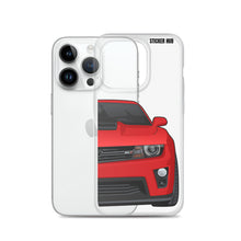 Load image into Gallery viewer, Victory Red 5th Gen Camaro ZL1 - iPhone Case