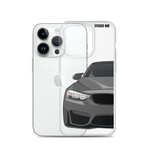 Gray BMW F80 - iPhone Case