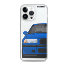 Load image into Gallery viewer, Blue BMW E36 - iPhone Case