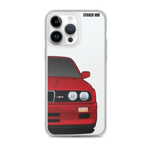 Load image into Gallery viewer, Dark Red BMW E30 - iPhone Case