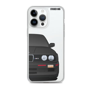 Black BMW E30 - iPhone Case