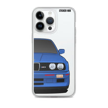 Load image into Gallery viewer, Blue BMW E30 - iPhone Case