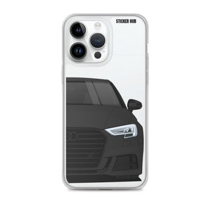 Black B9 Audi S3 - iPhone Case