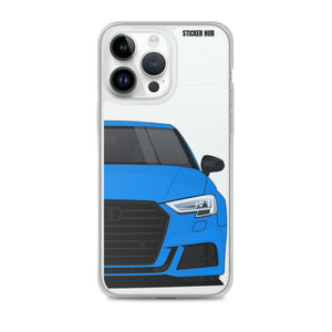 Turbo Blue B9 Audi S3 - iPhone Case