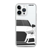 Load image into Gallery viewer, White B9 Audi S3 - iPhone Case