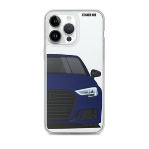 Navarra Blue B9 Audi S3 - iPhone Case